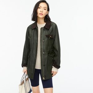 J Crew Women's Green Classic Field Jacket